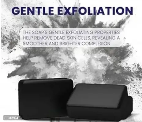 Activated Charcoal Bath Soap Hair Repair Soap Pack Of 2