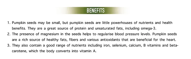 FARMUP Super Seeds Pack (Chia Seeds - 200g | Sunflower Seeds - 200g | Pumpkin Seeds - 200g) 200g Each Pack of 3-thumb1