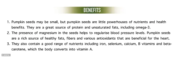 FARMUP Super Seeds Pack (Chia Seeds - 200g | Sunflower Seeds - 200g | Pumpkin Seeds - 200g) 200g Each Pack of 3-thumb2