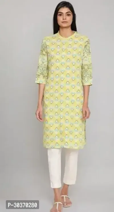 Fancy Crepe Printed Kurtas For Women