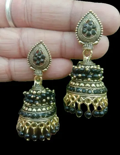 Women Traditional Jhumki Earrings