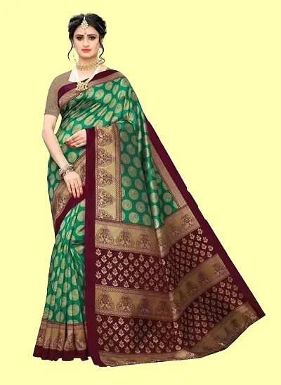 Beautiful Saree with Blouse piece For Women