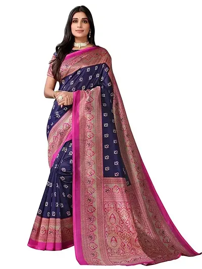 Art Silk Jacquard Sarees For Women