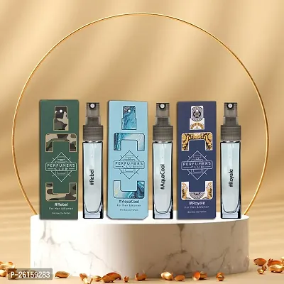 Perfumers Club Best Aquatic Citruss Fragrance For Unisex Long Lasting Aqua 24Ml