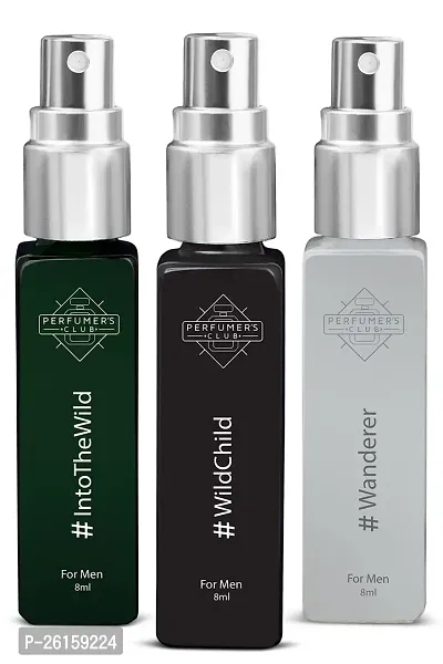 Perfumers Club Best Fragrance For Men Set Of 3 Eau De Parfum 8Ml-thumb0
