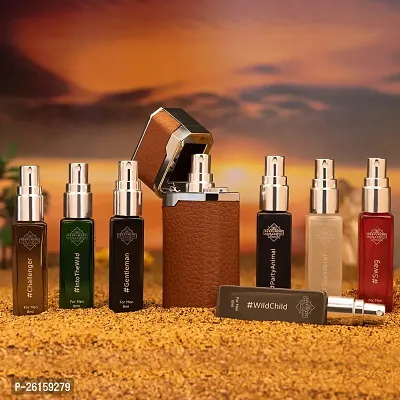 Perfumers Club Lightr Interchangeable Carry Perfume Combo Of Lightr 7X8Ml-thumb0
