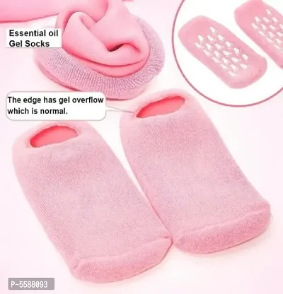 1 Pair of Colorful SPA Gel Socks(Any 1 Color)-thumb3