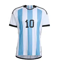 Messi 10 Home Football World Cup Jersey 2023/2024 for Men  Boys(4-5Years) Multicolour-thumb1