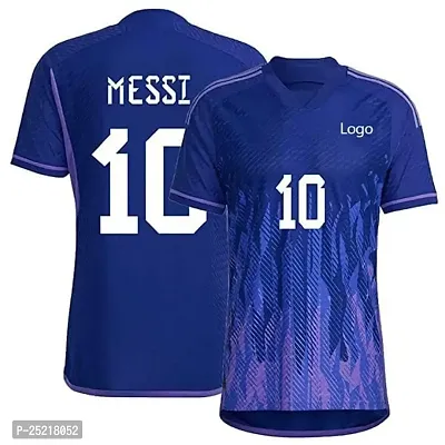 Sports Soccer Football Inter Messi 10 Jersey T-Shirt (Kid's, Boy's  Men's)(X-Large 42,Multicolor-03)