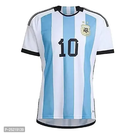 Sports Football Soccer Inter Messi 10 Jersey T-Shirt (Kid's, Boy's  Men's)(2-3Years,Multicolor_03)-thumb2