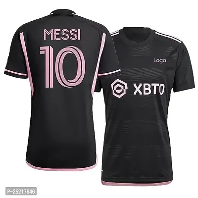 Sports Soccer Football Inter Messi 10 Jersey T-Shirt (Kid's, Boy's  Men's)(Small 36,Multicolor-01)