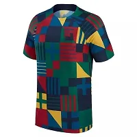 Sports Football Soccer Portugal Jersey Ronaldo 7 Home Away Kit Jersey T-Shirt (Kid's, Boy's  Men's)(8-9Years,Multicolor_03)-thumb1