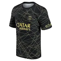 Girls Printed Sports Half Sleeve Neymar 10 Football Jersey for (Kid,Girls,Womens) (13-14Years)-thumb1