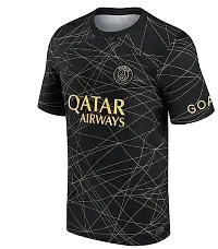 Sports Soccer Football Paris Mbappe 7 Home Jersey T-Shirt (Kid's, Boy's  Men)(XX-Large 44) Multicolour-thumb1