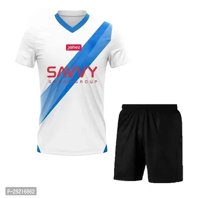 Neymar Jr 10 Football New Team Away Jersey Tshirt with Black Shorts 2023/2024 (Kids,Boys,Men)(9-10Years)-thumb0