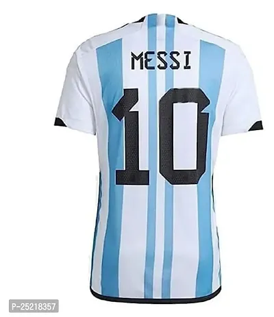 Sports Soccer Football Inter Messi 10 Jersey T-Shirt (Kid's, Boy's  Men's)(6-7Years,Multicolor-02)-thumb3