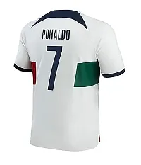 Sports Football Soccer Portugal Jersey Ronaldo 7 Home Away Kit Jersey T-Shirt (Kid's, Boy's  Men's)(12-13Years,Multicolor_01)-thumb2