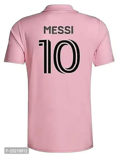 Sports Soccer Football Inter Messi 10 Jersey T-Shirt (Kid's, Boy's  Men's)(11-12Years) Multicolour-thumb3