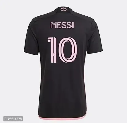 Sports Half Sleeve Football Jersey Messi 10 T-Shirt(Kids,Boys  Mens) (XX-Large 44) Multicolour-thumb3