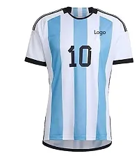 Sports Soccer Football Inter Messi 10 Jersey T-Shirt (Kid's, Boy's  Men's)(12-13Years,Multicolor-02)-thumb1