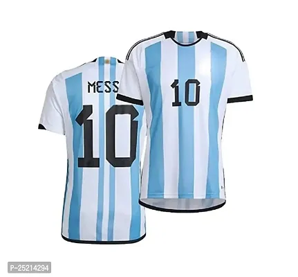 Messi 10 Home Football World Cup Jersey 2023/2024 for Men  Boys(14-15Years) Multicolour-thumb3