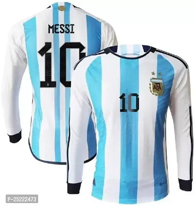 Sports Football Soccer Inter Messi 10 Jersey T-Shirt (Kid's, Boy's  Men's)(14-15Years,Multicolor-07)-thumb0