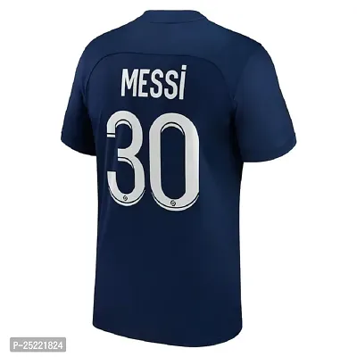 Sports Soccer Football Inter Messi 10 Jersey T-Shirt (Kid's, Boy's  Men's)(9-10Years,Multicolor-09)-thumb3