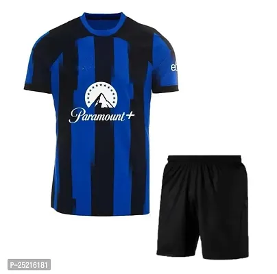 Sports Football Team New Jersey with Shorts 2023/2024 for Boys  Men(8-9Years) Multicolour