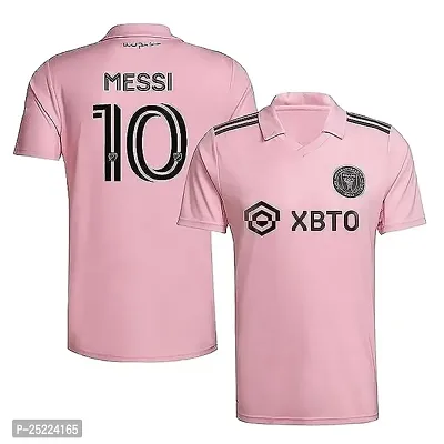 Sports Football Soccer Inter Messi 10 Jersey T-Shirt (Kid's, Boy's  Men's)(15-16Years) Multicolour