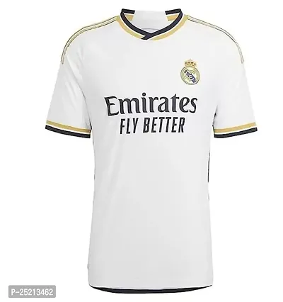 Sports Soccer Football Madrid Jersey Home Kit Jersey T-Shirt Womens (Kid's, Boy's  Men)(12-13Years)-thumb2