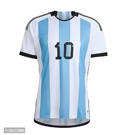 Messi 10 Home Football World Cup Jersey 2023/2024 for Men  Boys(13-14Years) Multicolour-thumb2