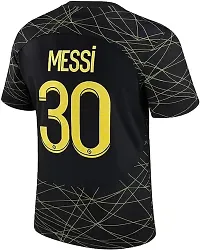 Sports Football Soccer Inter Messi 10 Jersey T-Shirt (Kid's, Boy's  Men's)(15-16Years,Multicolor_05)-thumb2