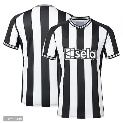 Football New Team Home Kit Half Sleeve Jersey 2023/2024 (Boys  Men)(X-Large 42) Multicolour-thumb0