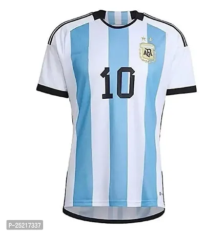 Sports Football Soccer Inter Messi 10 Jersey T-Shirt (Kid's, Boy's  Men's)(3-4Years,Multicolor_03)-thumb2