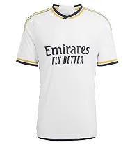 Football White Home Official Jersey Tshirt 2023/2024 (Men  Boys)(13-14Years)-thumb1