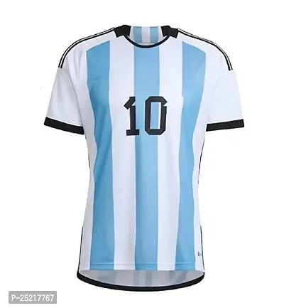 Messi 10 Home Football World Cup Jersey 2023/2024 for Men  Boys(8-9Years) Multicolour-thumb2