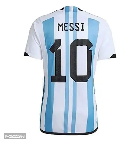 Sports Soccer Football Inter Messi 10 Jersey T-Shirt (Kid's, Boy's  Men's)(3-4Years,Multicolor-02)-thumb3