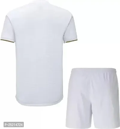 Sports Football Away White Jersey with Shorts 2022-2023 for Boys  Men(7-8Years)-thumb2