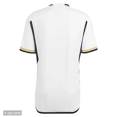 Football White Home Official Jersey Tshirt 2023/2024 (Men  Boys)(15-16Years)-thumb3