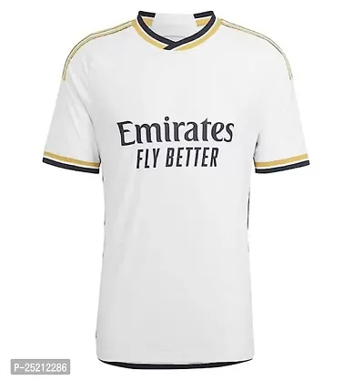 Football White Home Official Jersey Tshirt 2023/2024 (Men  Boys)(XX-Large 44)-thumb2