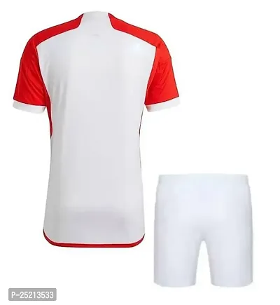 Sports Football Club Team Tshirt with Shorts 2023/2024 for Men  Boys(XX-Large 44) Multicolour-thumb2