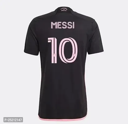 Messi 10 Black Football Away Jersey 2023/2024 for Boys  Men(8-9Years)-thumb3