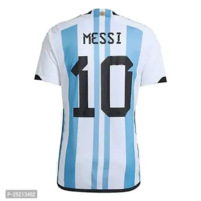 Messi 10 Home Football World Cup Jersey 2023/2024 for Men  Boys(15-16Years) Multicolour-thumb0