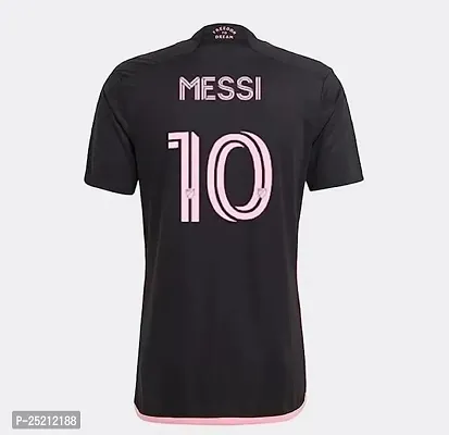 Sports Half Sleeve Football Jersey Messi 10 T-Shirt(Kids,Boys  Mens) (Small 36) Multicolour-thumb3