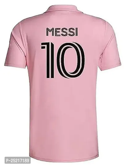 Sports Soccer Football Inter Messi 10 Jersey T-Shirt (Kid's, Boy's  Men's)(13-14Years) Multicolour-thumb3