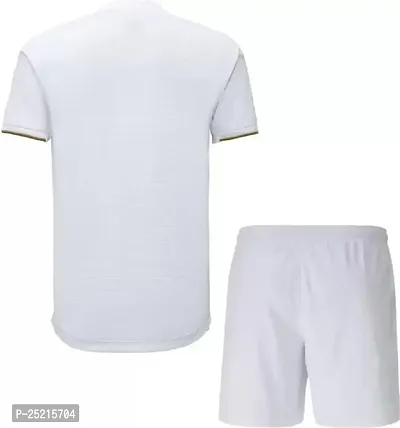 Sports Football Away White Jersey with Shorts 2022-2023 for Boys  Men(13-14Years)-thumb2