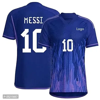 Sports Soccer Football Inter Messi 10 Jersey T-Shirt (Kid's, Boy's  Men's)(15-16Years,Multicolor-03)-thumb0