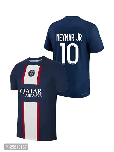 Sports Soccer Football Neymar JR 10 Home Jersey T-Shirt for (Kid's, Boy's  Mens) (8-9Years) Multicolour