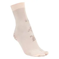 Starvis Ankle Length Floral Printed Cotton Colorful Thumb Socks For Women/Girls-Combo of 4 Pair Free Size-thumb4