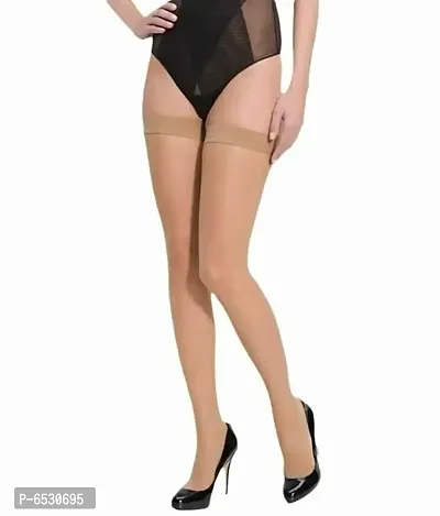 Men and Women Opaque Stockings skin black - PACK OF 2-thumb4